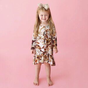 NEW Posh Peanut Fall Floral Dress - Size 6T